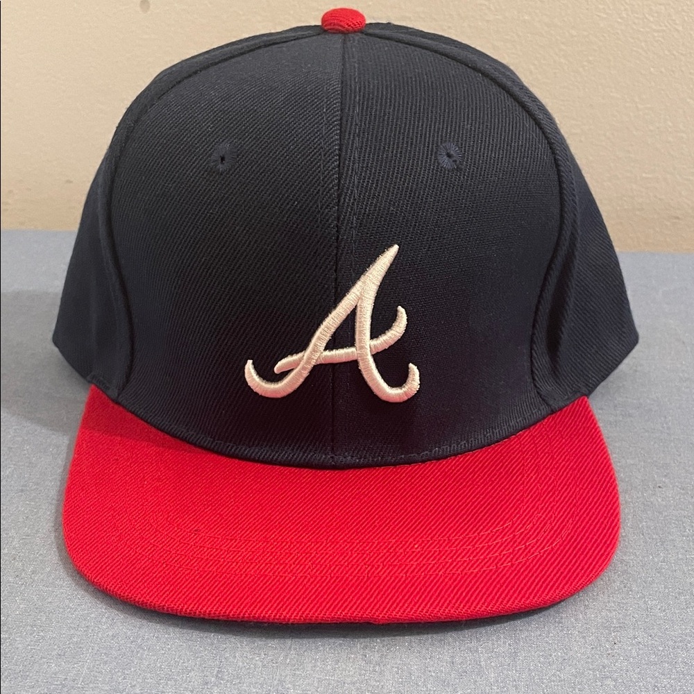Black and Red Baseball Cap with Logo